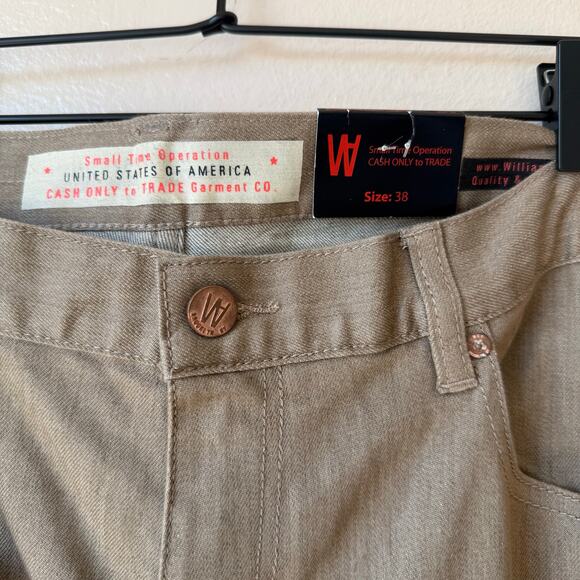 Williamsburg Garment Co. South 4th Street Skinny Jeans Size 38 NWT - Picture 4 of 8